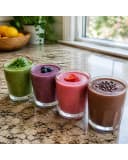 Recipe for Rainbow Smoothies